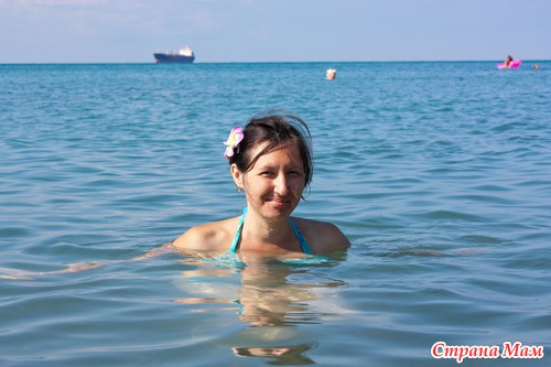Наш отдых на море.