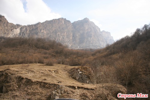 Пейзажи по пути в с. Верхняя Балкария