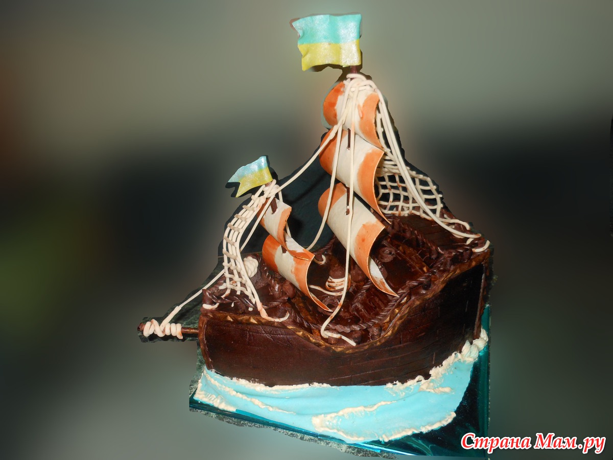 Торт Корабль с маскарпоне - пошаговый фото рецепт приготовления - natali-fashion.ru