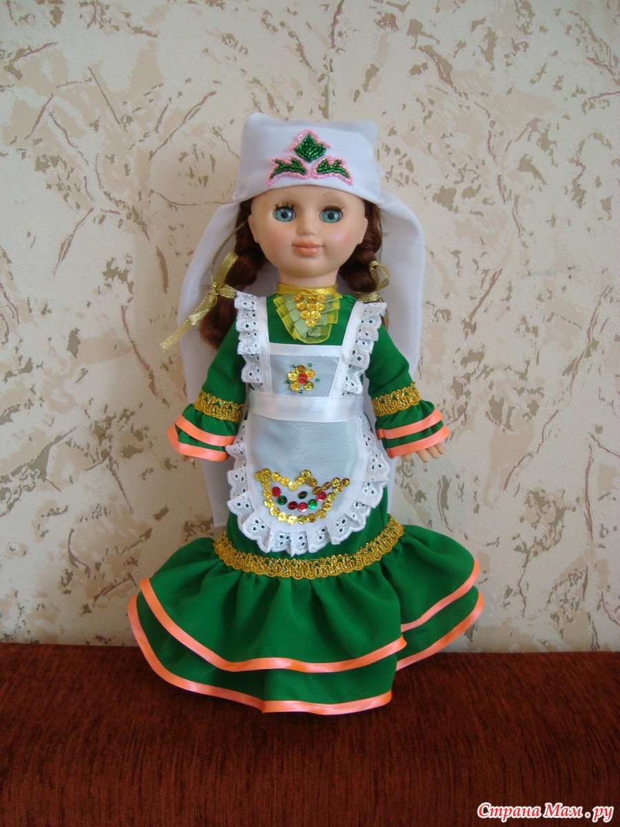 Кукла Барби в татарском национальном костюме