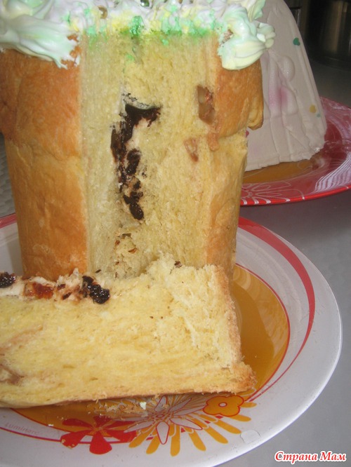Мои куличики и творожная пасха