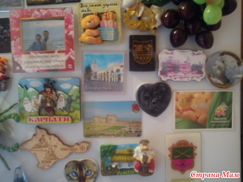 Моя коллекция магнитов и кошек