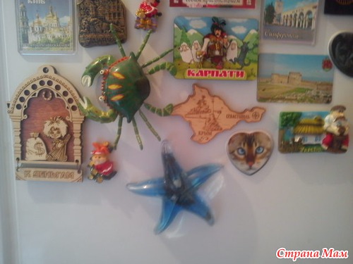 Моя коллекция магнитов и кошек