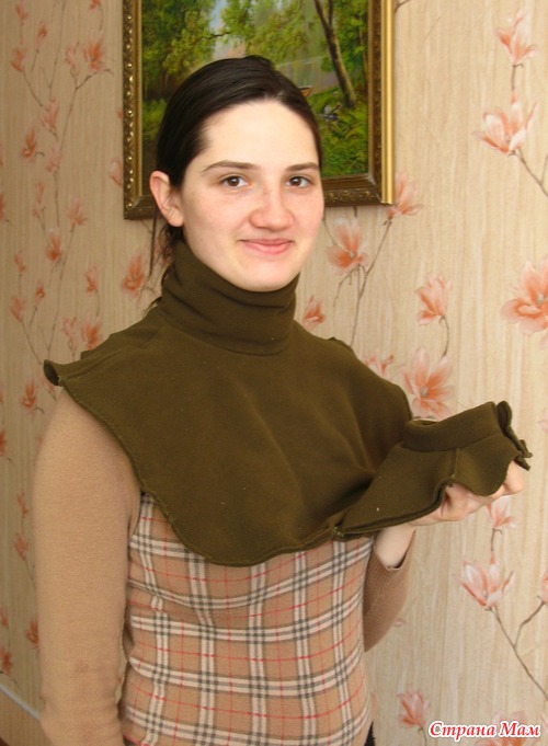 Манишка для мамы и малыша.