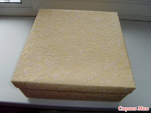 Моя коробочка для рукоделия