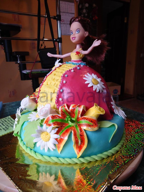Торт "Кукла"