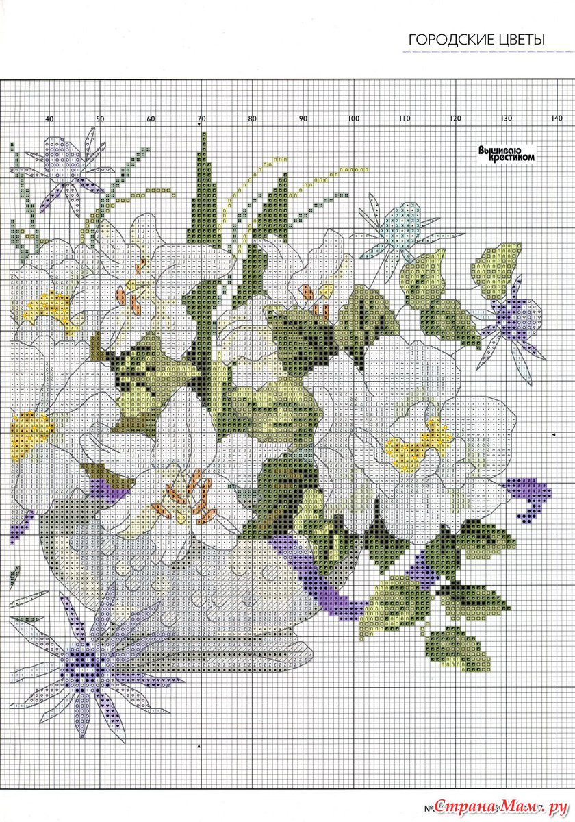 Схемы букетов крестом. Cross Stitcher вышиваю крестиком. Мережка Глициния. Вышивка крестом Лесли Тиэри цветы схемы. Схемы вышивки крестом цветы.