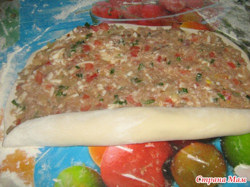 Рулетики мясные