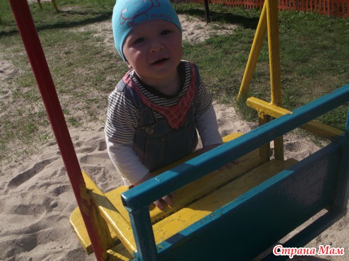 Наша прогулка в песочницу