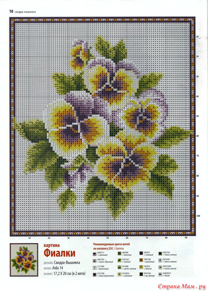 Цветочные миниатюры вышивка крестом. Вышивка крестом анютины глазки. Вышивка крестом цветы. Схемы вышивки крестом фиалки. Схема вышивки фиалки крестиком.