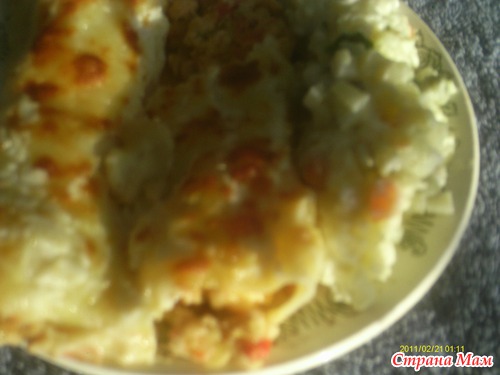 . Трубочки с мясом