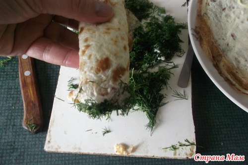 Рулет кавказский (закуска)