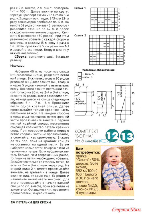 Журнал "вязание: модно и просто. для самых маленьких" №22012