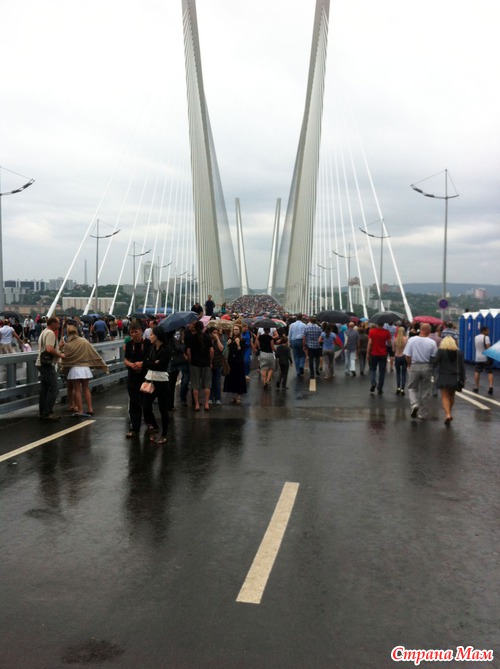 Крестовой поход по новому мосту!