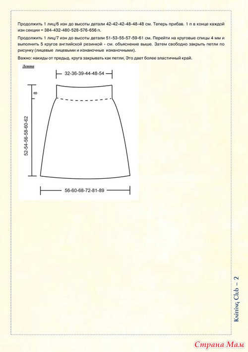 Юбка Drops 131-4 skirt