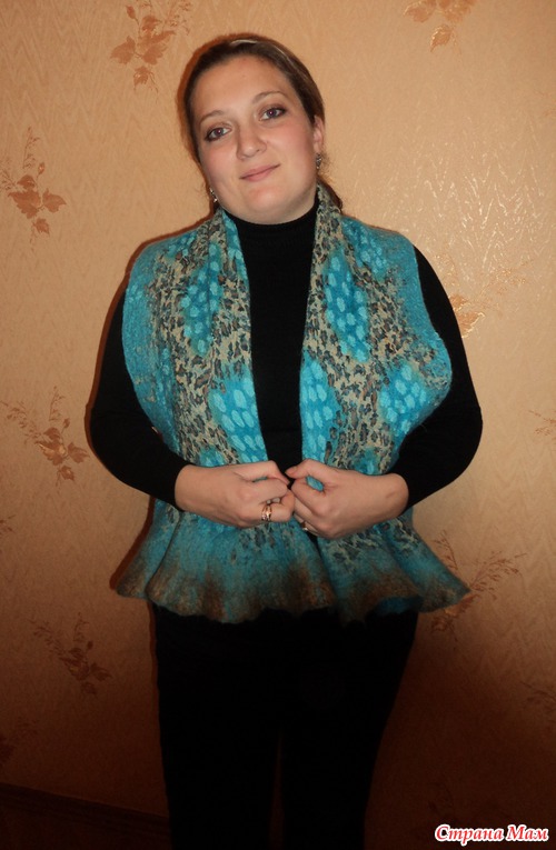 Валяю шарфики