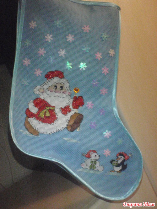 Новогодние сапожки готовы!