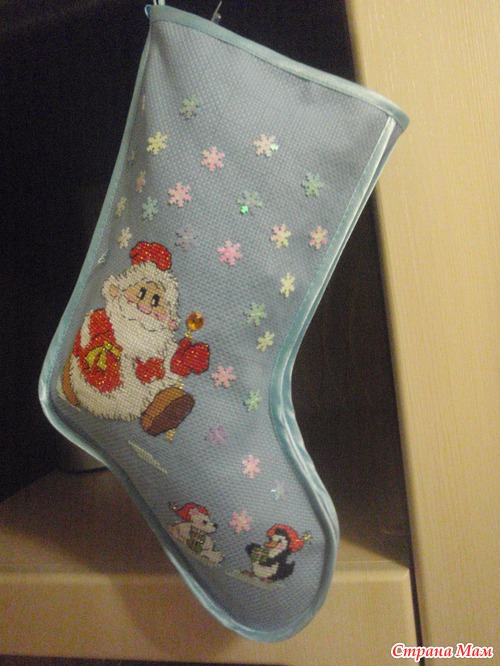 Новогодние сапожки готовы!