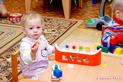 Ясли с года. Увы, ничего плохого написать не могу)))