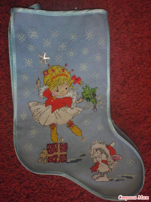 Новогодние сапожки готовы!