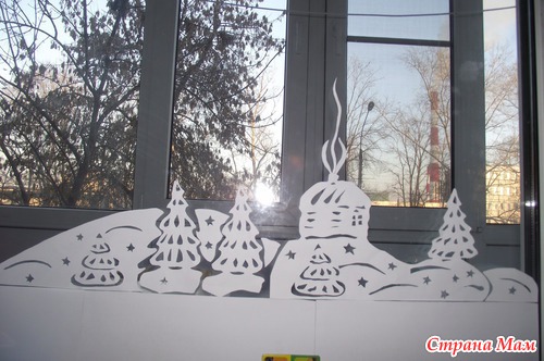 Украшения окна