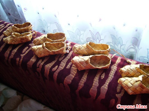 Поделки из бересты