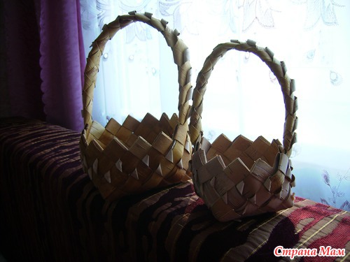 Поделки из бересты