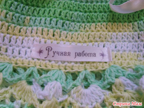 Бирочки для вязанных изделий... Мой хвастик.