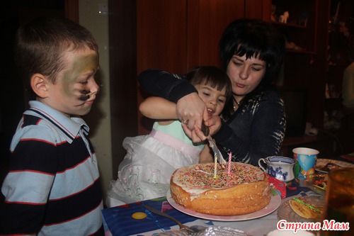 Отчет о проведенном 3 летии дочурки))) (много фото)