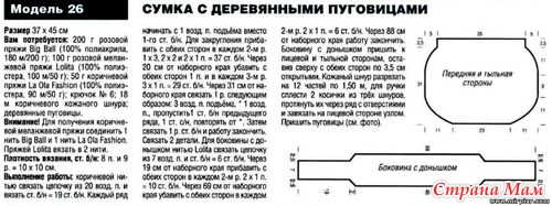 Вязаные сумочки