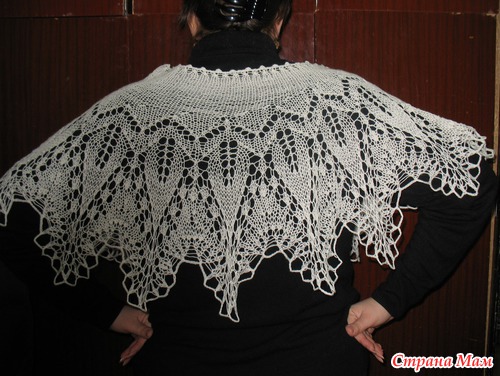 Фишю по мотивам воротничка "Cavalier Collar"