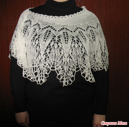 Фишю по мотивам воротничка "Cavalier Collar"