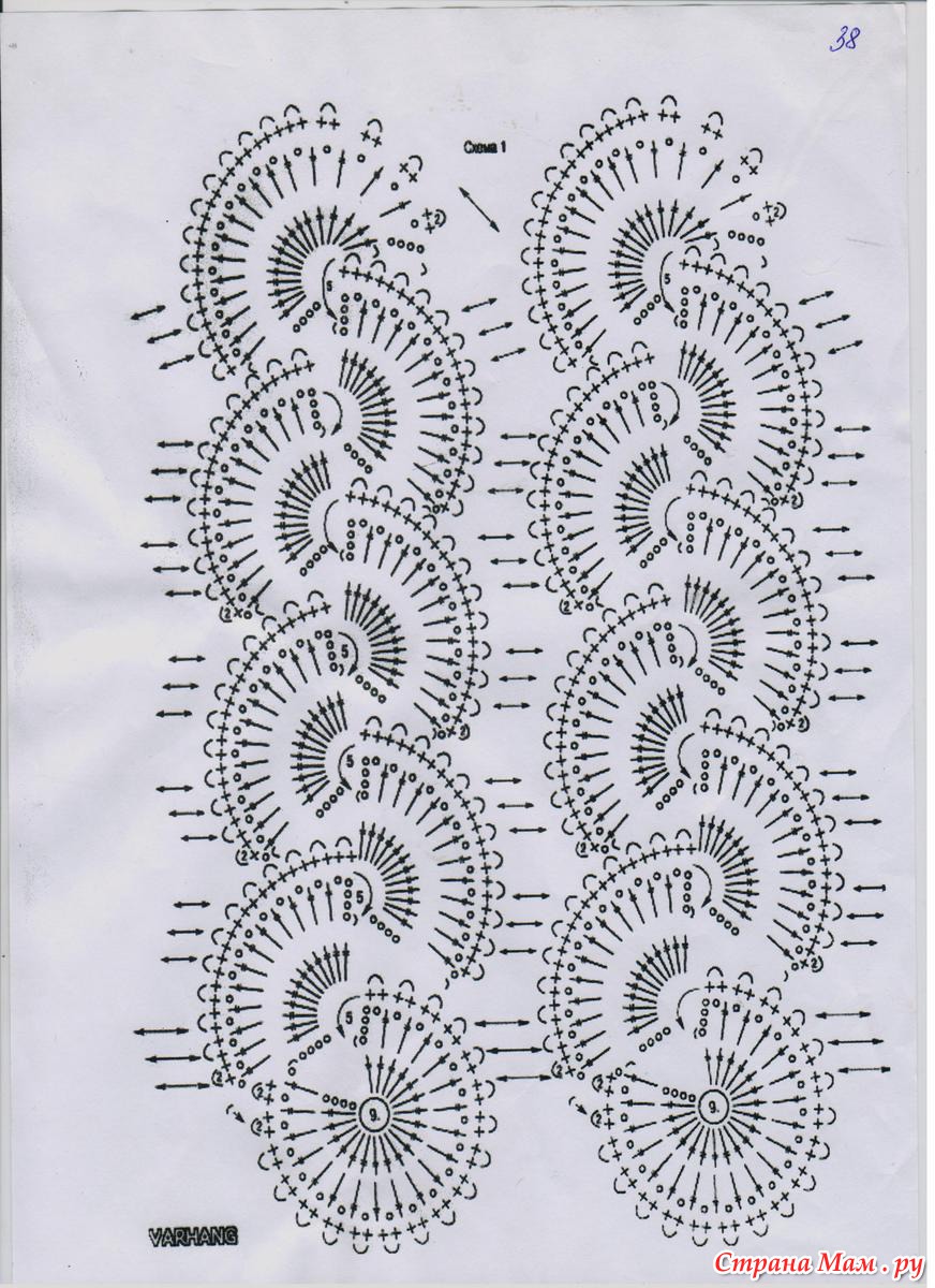 Ленточные кружева «Паутинка» коллекция схем