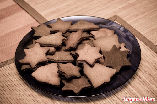 Обещанный piparkook, он же имбирное печенье, он же gingerbread.