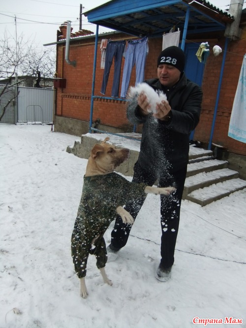 Прогулка по снежку