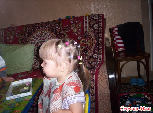 Наши новые причесочки с резиночками