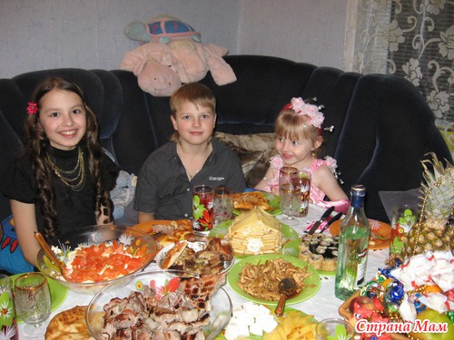 Мой Новогодний стол.