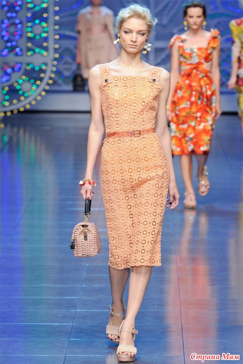 Коллекция Dolce & Gabbana весна-лето 2012