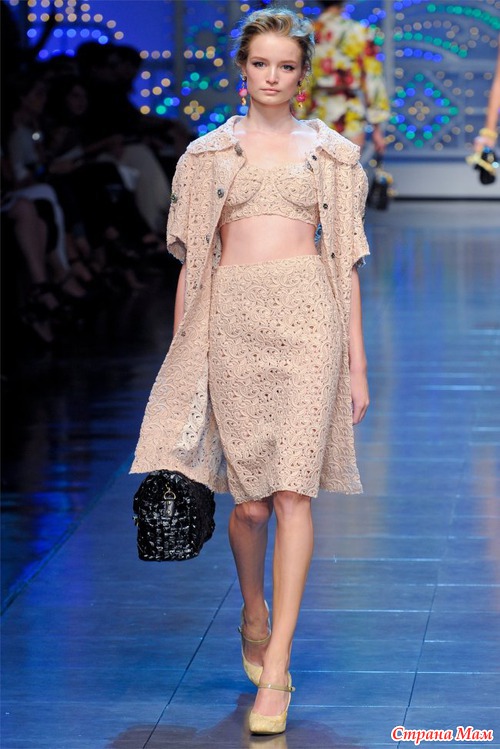 Коллекция Dolce & Gabbana весна-лето 2012