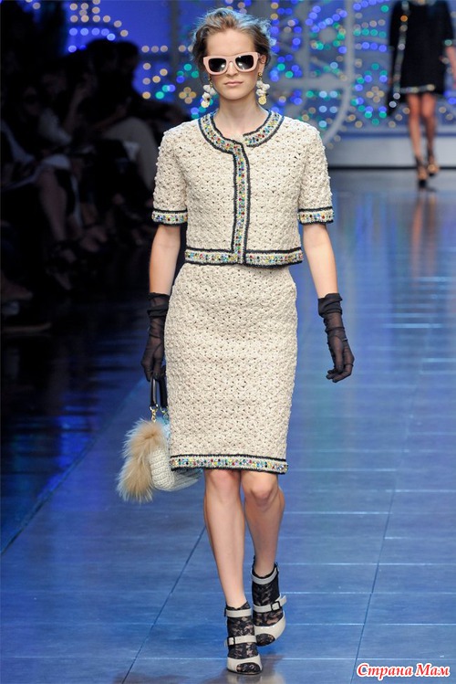 Коллекция Dolce & Gabbana весна-лето 2012