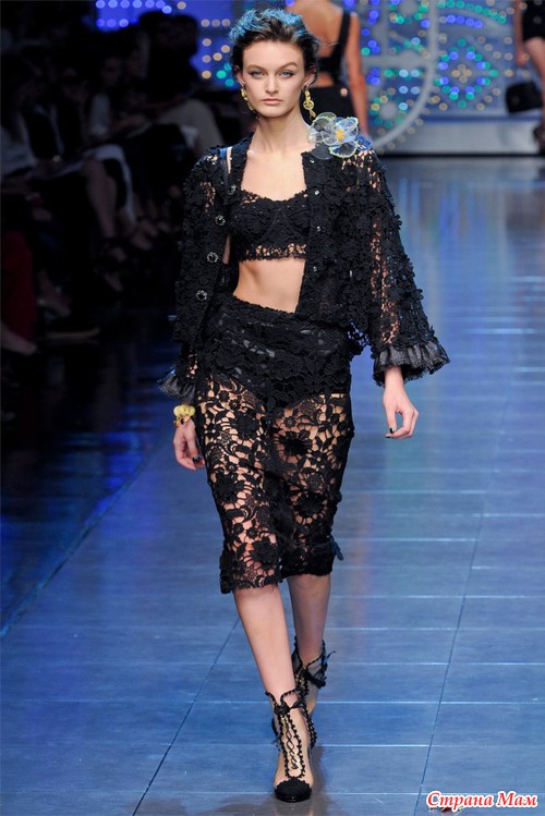 Коллекция Dolce & Gabbana весна-лето 2012