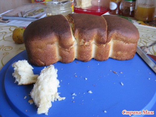 Я тут булочку испекла)))