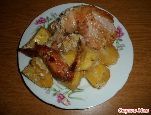 Ну хоть в карете прокатились))) и наша рождественская курочка