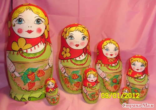 Кое что новенькое(матрешки и пасхальные яйца)