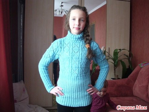 Свитер из ЯрнАрт Голд