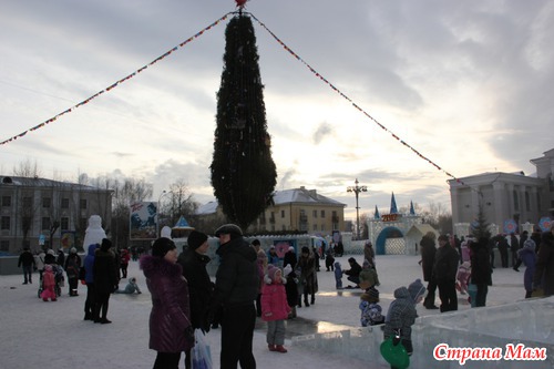 Наш снежный городок