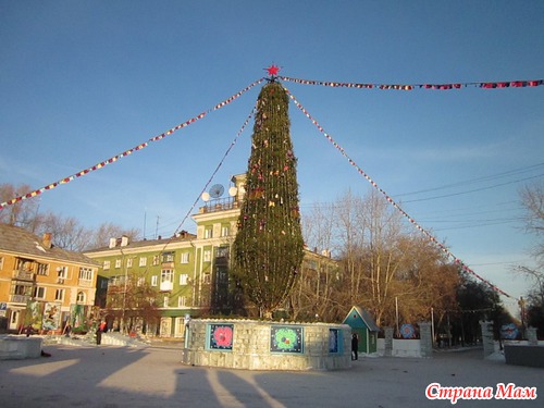 Наш снежный городок