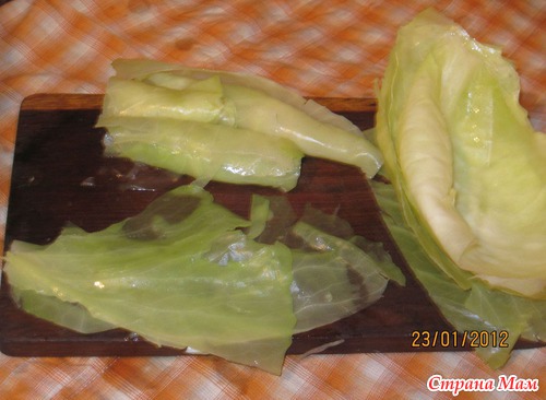 Трубочки капустные.