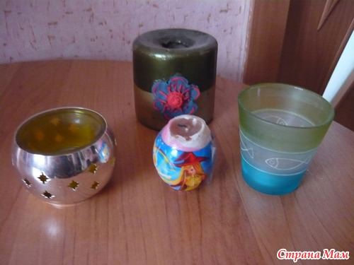 Моя коллекция свечей и подсвечников.
