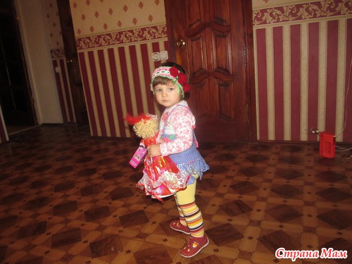 Повязочка на голову, туничка